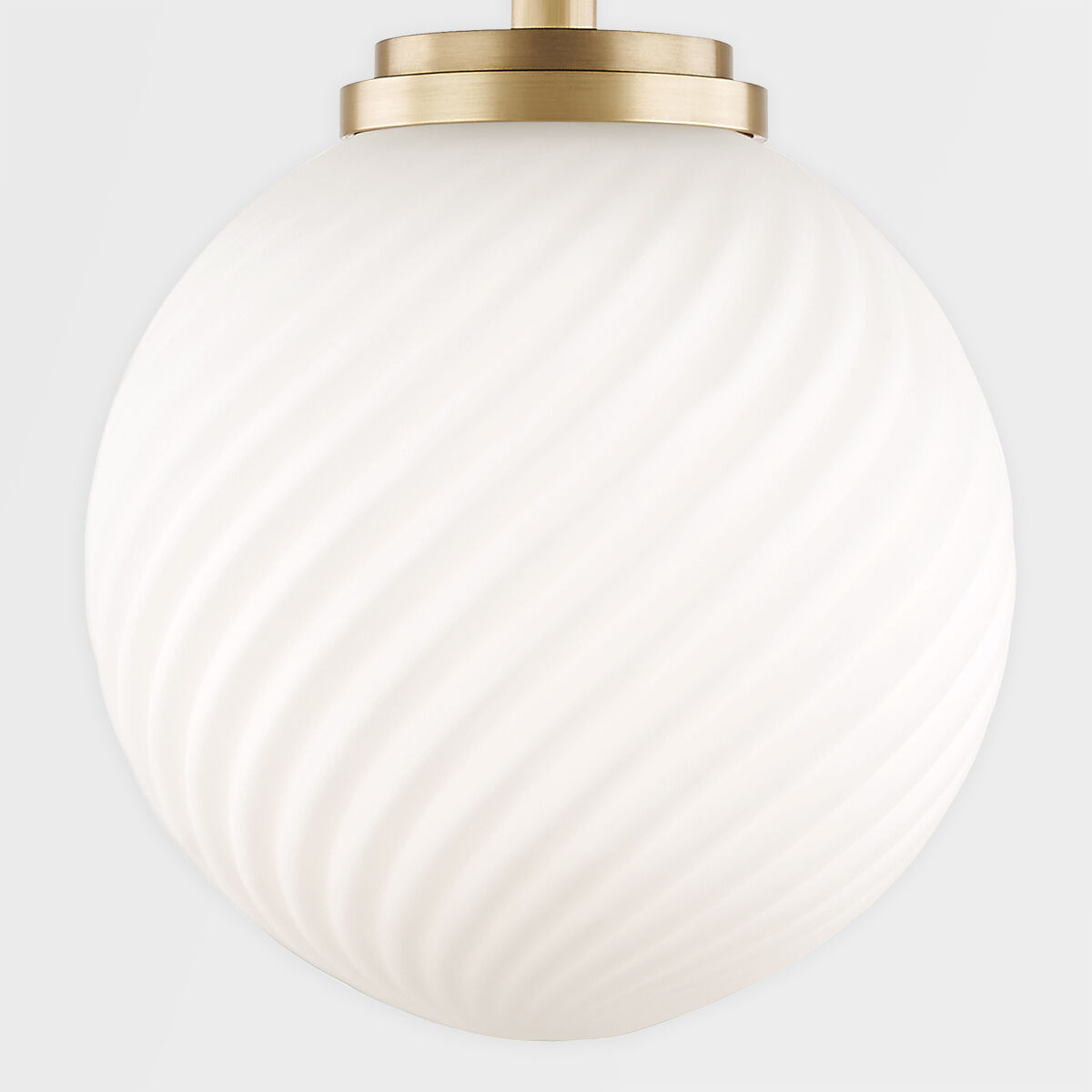 Ellis LED 7 inch Aged Brass and Black Flush Mount Ceiling Light