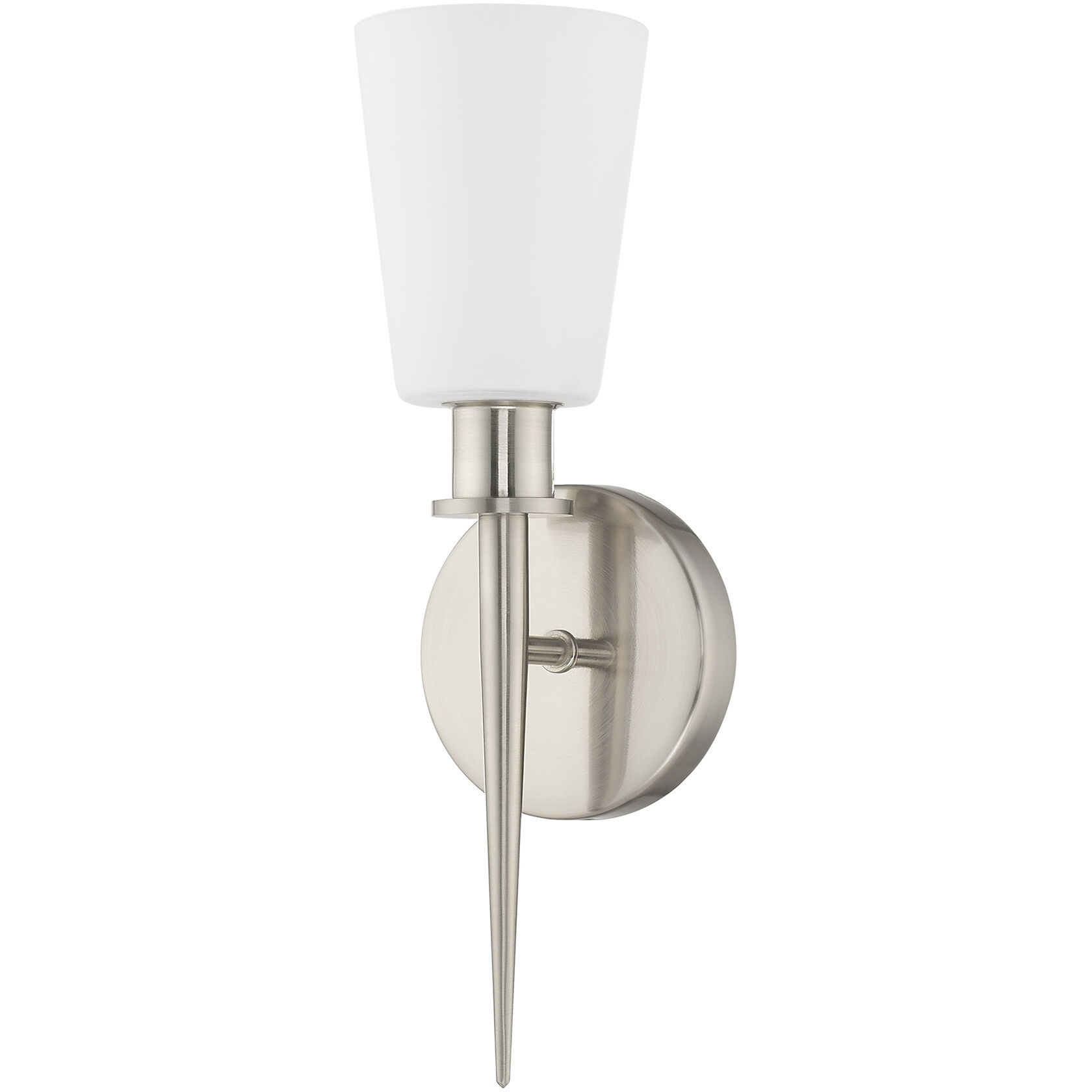 Witten 1 Light 4 inch Brushed Nickel ADA ADA Wall Sconce Wall Light