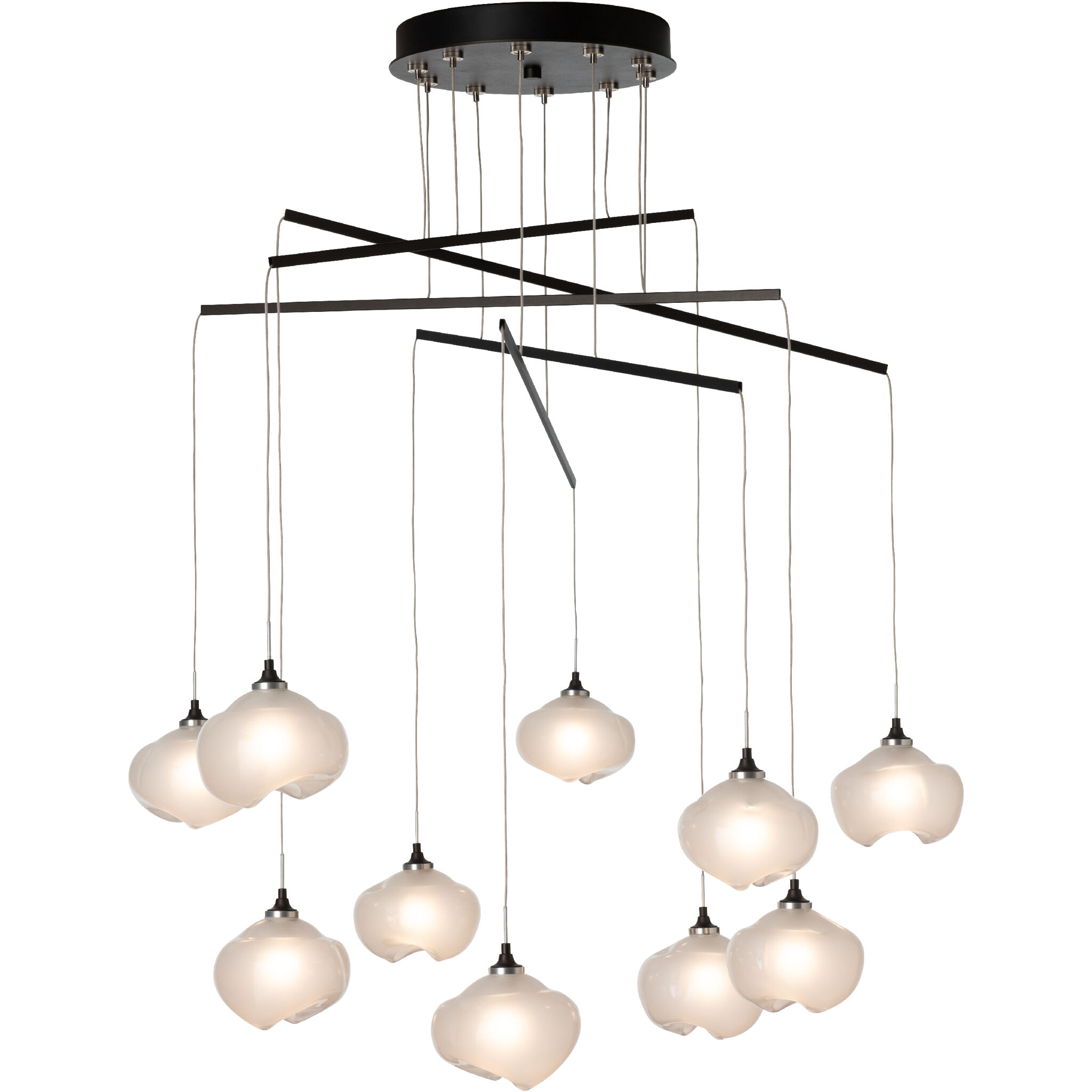 Ume 10 Light 38.7 inch Oil Rubbed Bronze Mobile Pendant Ceiling Light