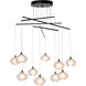 Ume 10 Light 38.7 inch Oil Rubbed Bronze Mobile Pendant Ceiling Light