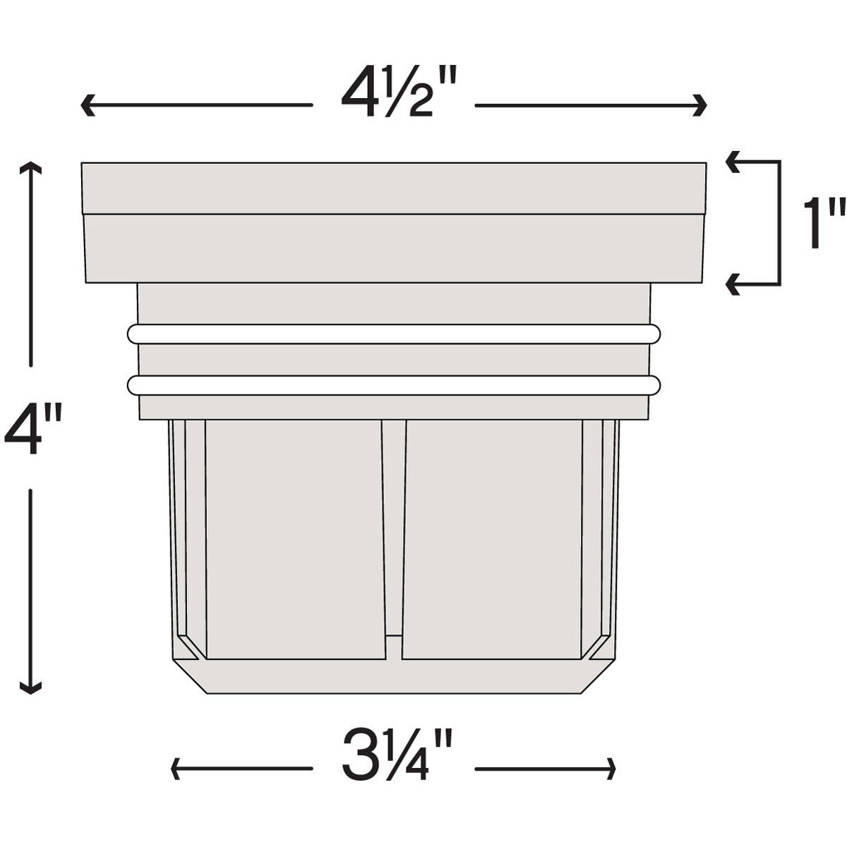 Hardy Island Flat Top 12v 5.00 watt Bronze Landscape Well Light in 2700K, 5W