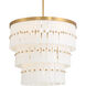 Coronelle 9 Light 26 inch Legacy Brass Pendant Ceiling Light