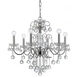 Imperial 6 Light 24 inch Polished Chrome Chandelier Ceiling Light