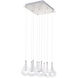 Albion 9 Light 14 inch Polished Chrome Multi-Light Pendant Ceiling Light