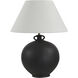 Alicia 24.5 inch Antique Black Table Lamp Portable Light