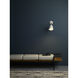 Atelier 1 Light 4.8 inch Matte White ADA Interior Wall Light