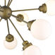 Portsmith 12 Light 40 inch Raw Brass Chandelier Ceiling Light