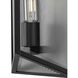 Bristol 1 Light 13.75 inch Matte Black Outdoor Wall Lantern