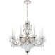 Bagatelle 11 Light 26.5 inch Antique Silver Chandelier Ceiling Light in Heritage