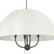 Alora Mood Crosby Pendant Ceiling Light in Matte Black