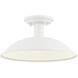 Farmley 1 Light 12 inch Matte White Outdoor Pendant