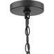 Tanner 5 Light 20.5 inch Matte Black Chandelier Ceiling Light