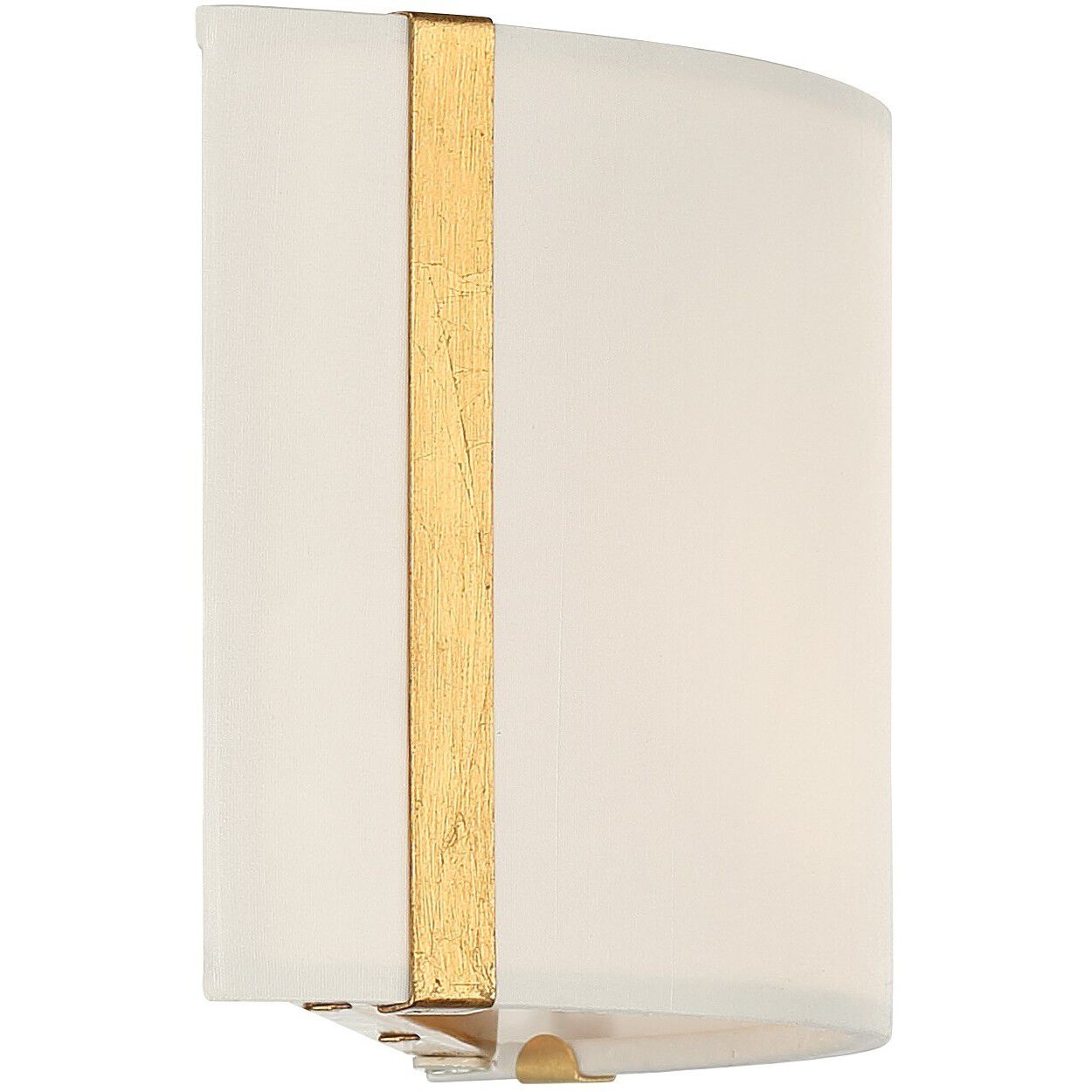 Fulton Sconce Wall Light in Antique Gold