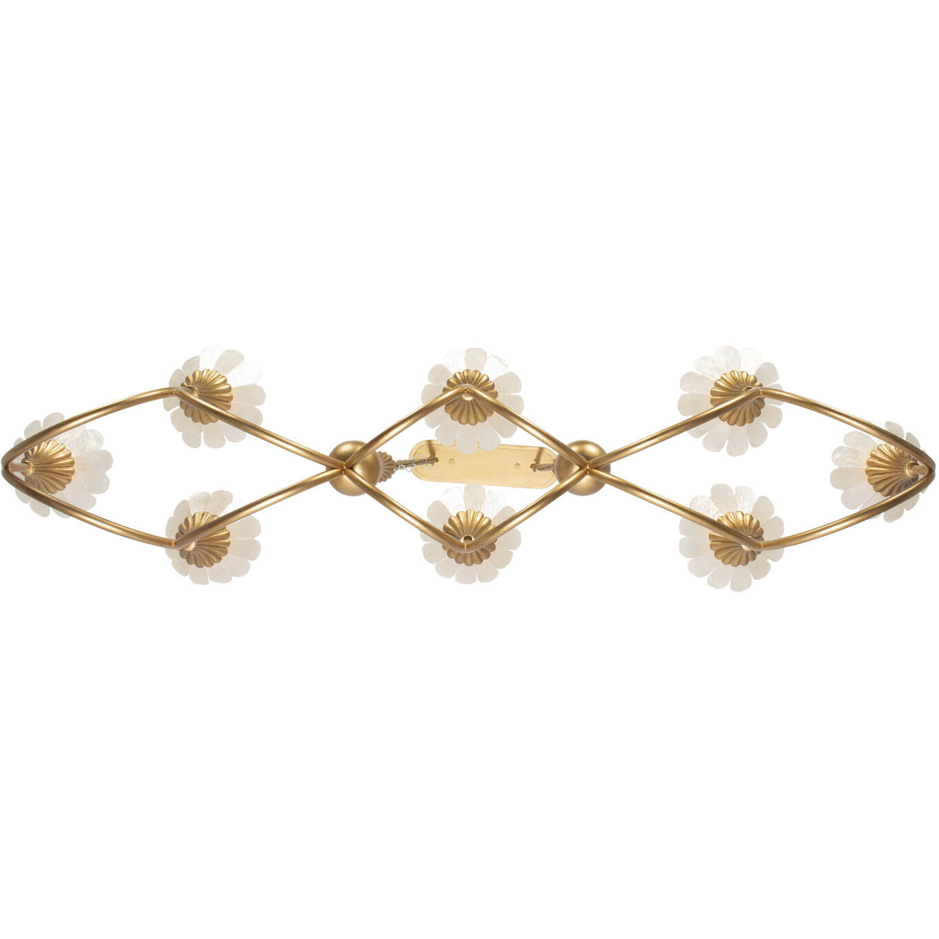 Flora Island Light Ceiling Light in Modern Gold