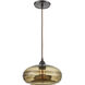 Hazelton 1 Light 11 inch Oil Rubbed Bronze Pendant Ceiling Light