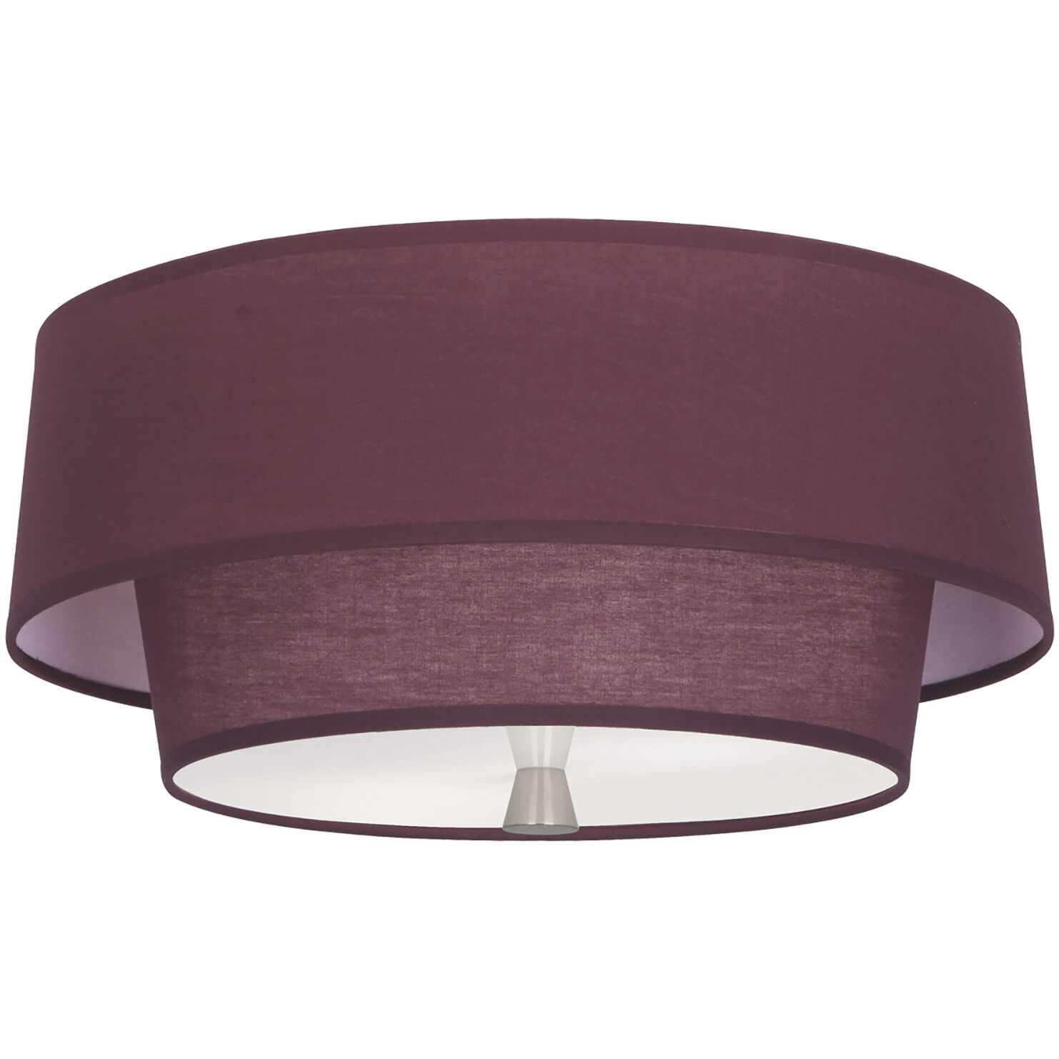 Decker 2 Light 17.00 inch Flush Mount