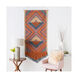 Adia Camel/Teal/Khaki/Brick/Mauve/Rose/Dark Brown Wall Hangings, Rectangle