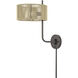 Acordia 17 inch 40.00 watt English Bronze Swing Arm Wall Lamp Wall Light