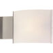 Pannelli Vanity Light Wall Light in Stainless Steel