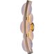 Meridian Wall Sconce Wall Light in Winter Brass