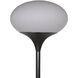 Drop 67 inch 60.00 watt Gun Metal Floor Lamp Portable Light