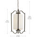 Inspire 1 Light 14.75 inch Antique Bronze Pendant Ceiling Light, Large