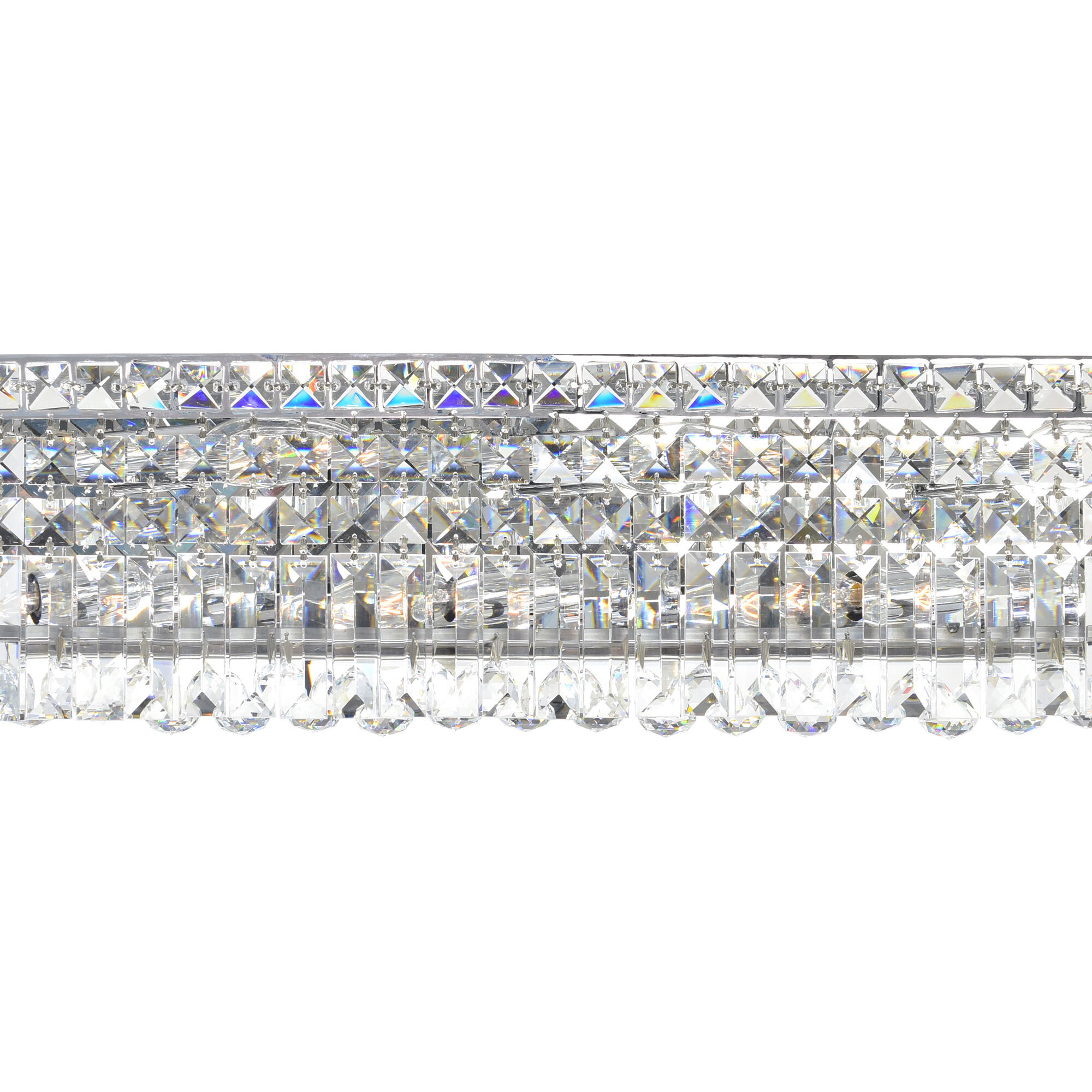 Colosseum 7 Light 30 inch Chrome Vanity Light Wall Light