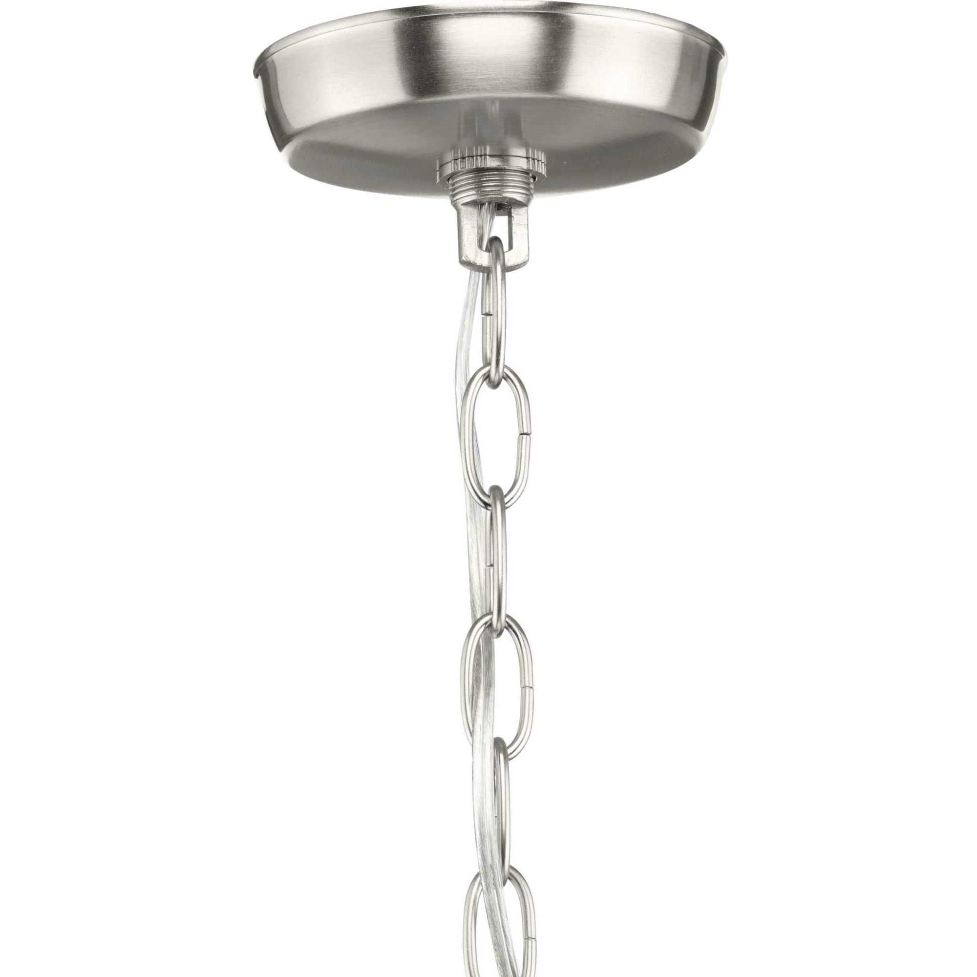 Wisten 1 Light Brushed Nickel Pendant Ceiling Light