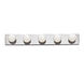 Independence 5 Light 30 inch Brushed Nickel Bath Strip Wall Light