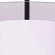 Pahu 12 LED Black Stem Pendant Ceiling Light