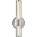 Georgette LED 5.25 inch Polished Nickel Bath Light Wall Light