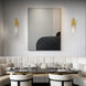 Beyond Organza LED 3.93 inch Black ADA Wall Sconce Wall Light