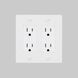 2G Duplex 125 White Outlet