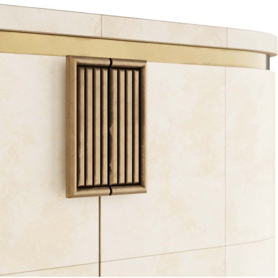 Rucci 35.5 inch Ivory Cocktail Cabinet