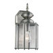 Signature 1 Light 13 inch Olde Nickel Outdoor Wall Light