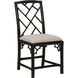 Chippendale Black and White/Cream Chair