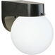 Nome 1 Light 7 inch Black Outdoor Sconce