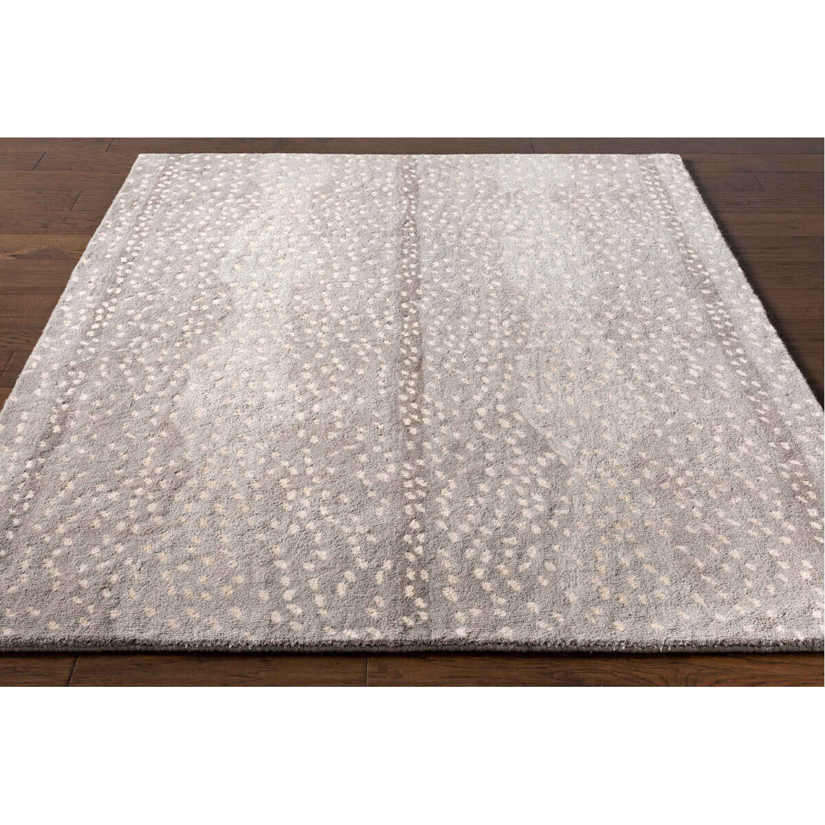 Gazelle 120 X 96 inch Gray Rug in 8 x 10, Rectangle