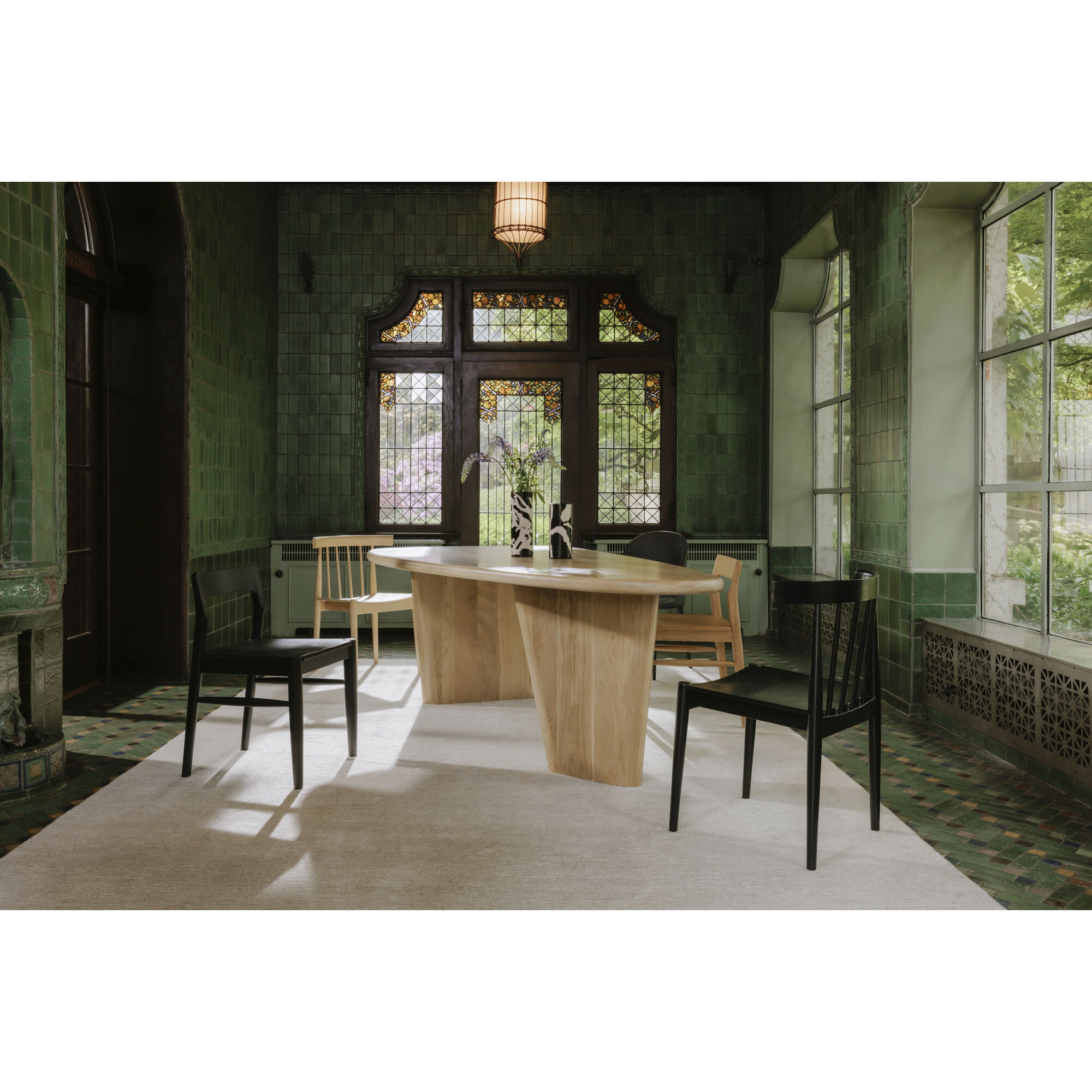 Appro 97 X 44 inch Natural Dining Table