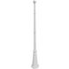 Decorative Post 79 inch White Post Lighting, Easy Installation