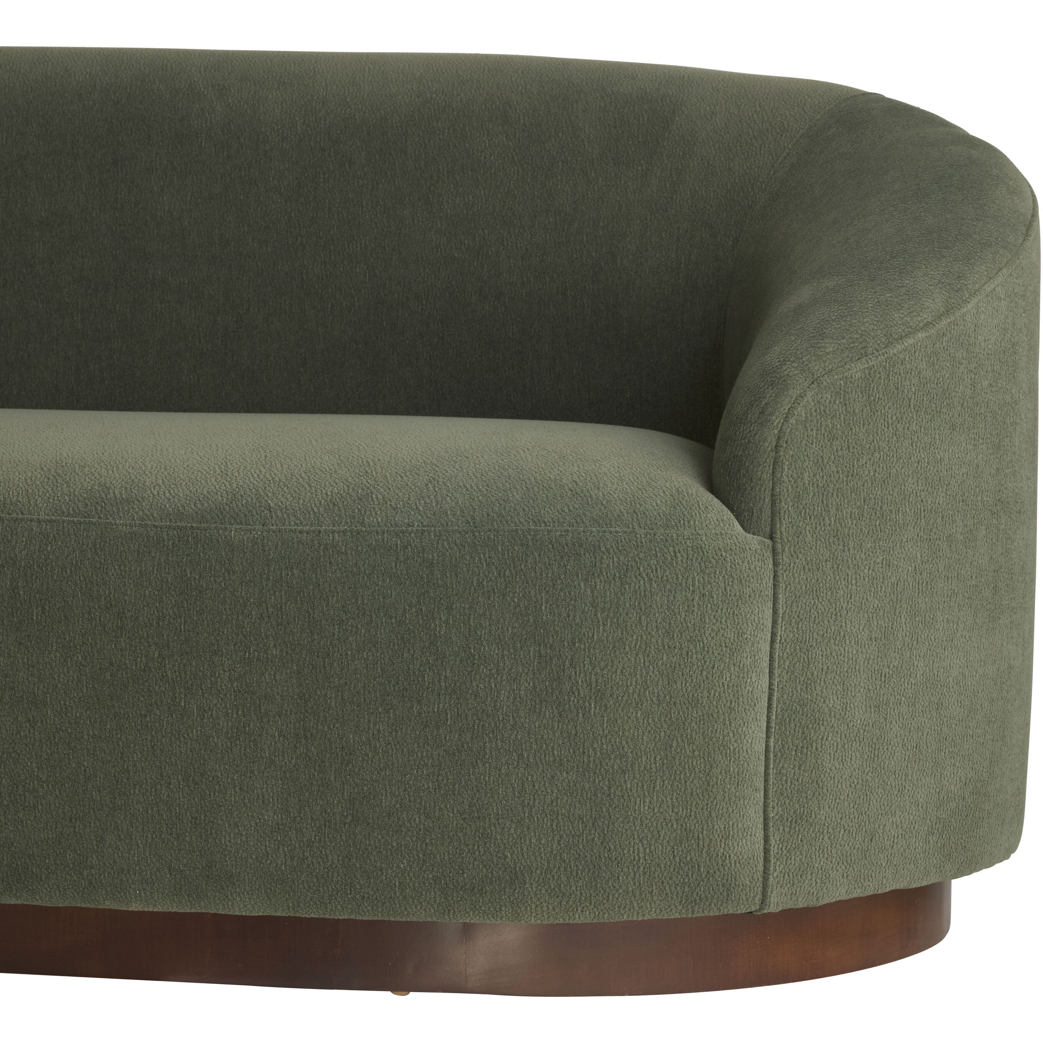 Turner Pine and Dark Walnut Sofa