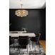 Perla 6 Light 26 inch Antique Gold Chandelier Ceiling Light