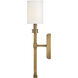 Moore 1 Light 4.5 inch Heritage Brass Interior Wall Mount Wall Light