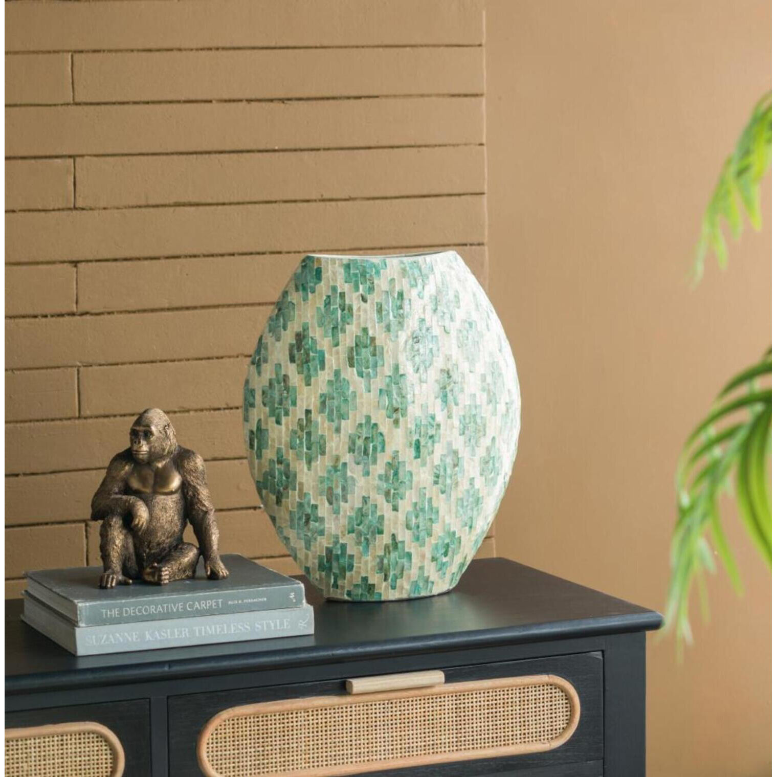 Diamond 13.8 X 5.9 inch Vase