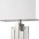 Precision 64 inch 150.00 watt Brushed Nickel Floor Lamp Portable Light
