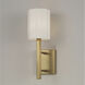 Adrian 1 Light 5 inch Aged Brass Sconce Wall Light