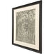 Wooded Landscape Brown and Beige and Neutral and Sepia Framed Art