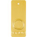 Propaganda 41 X 30 inch Gold Wall Mirror