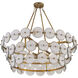 Kintrel 6 Light 36.5 inch Legacy Brass Pendant Ceiling Light
