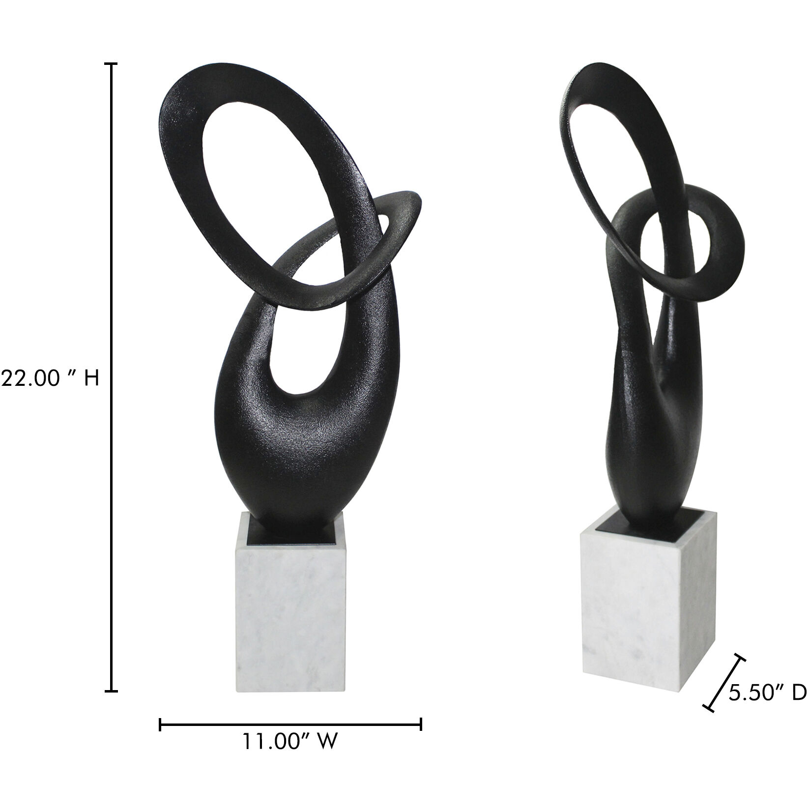 Endless 22 X 11 inch Sculpture
